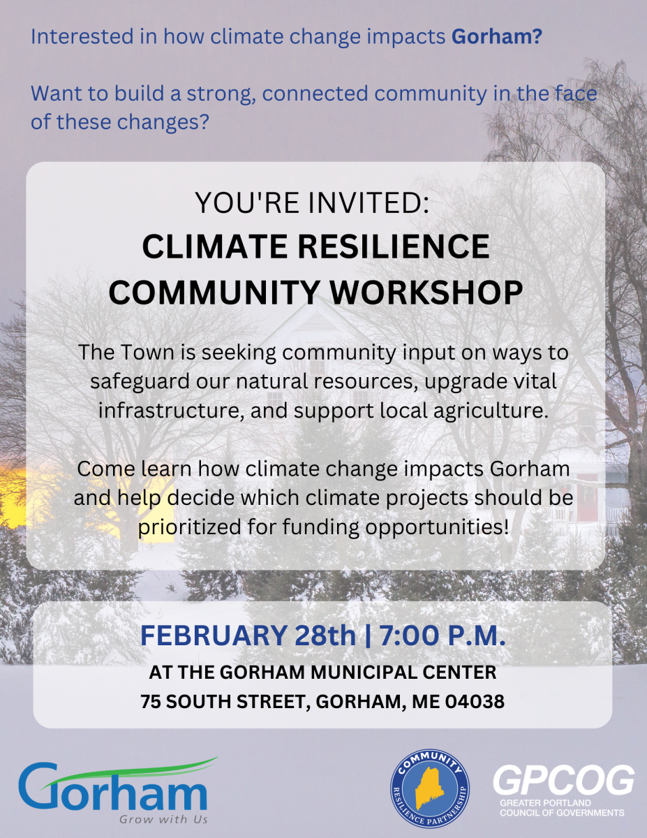 Climate Resilience Community Workshop