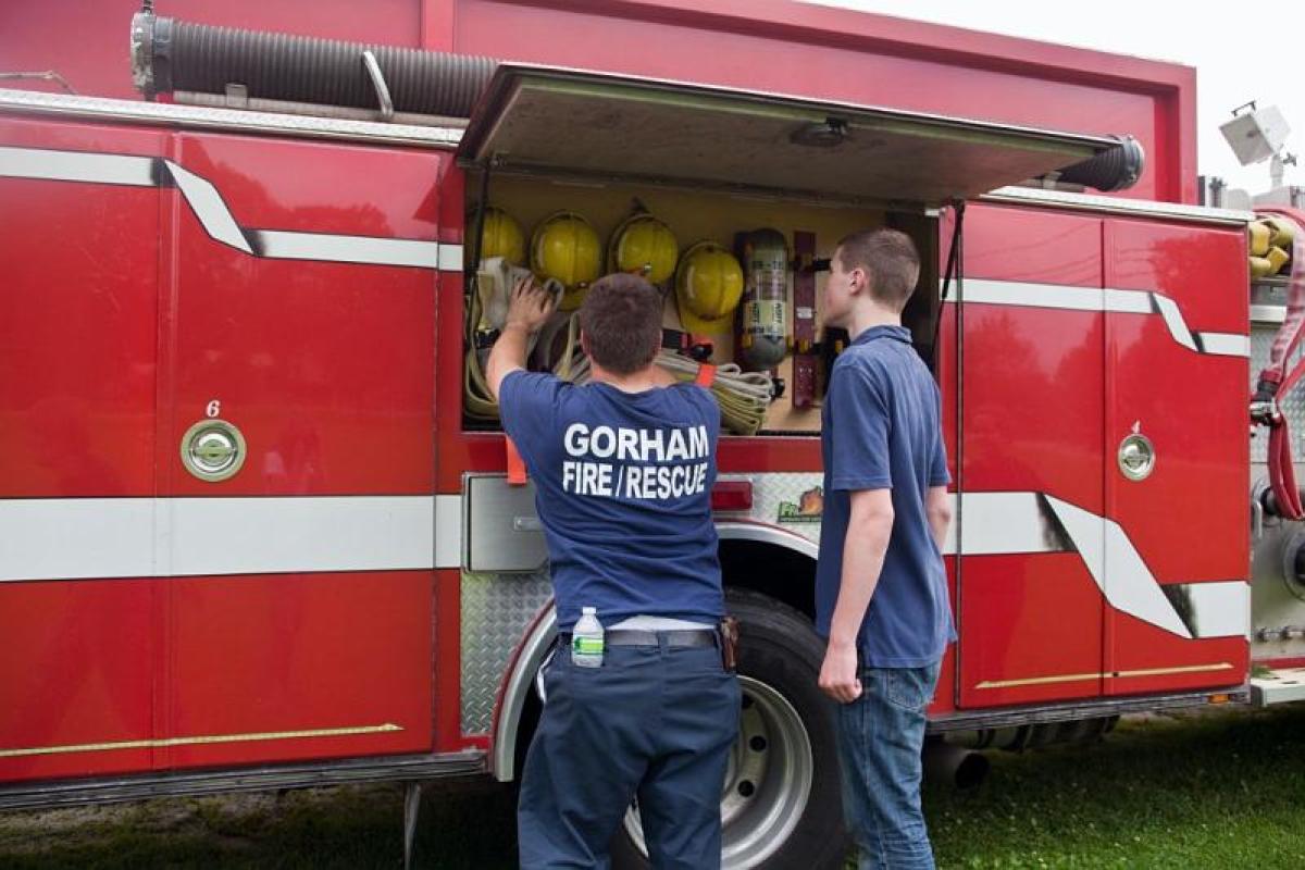 First Annual Gorham Fire Department Junior Firefighter Muster