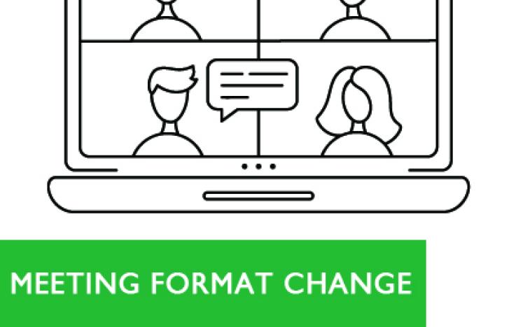 Meeting Format Change Notice